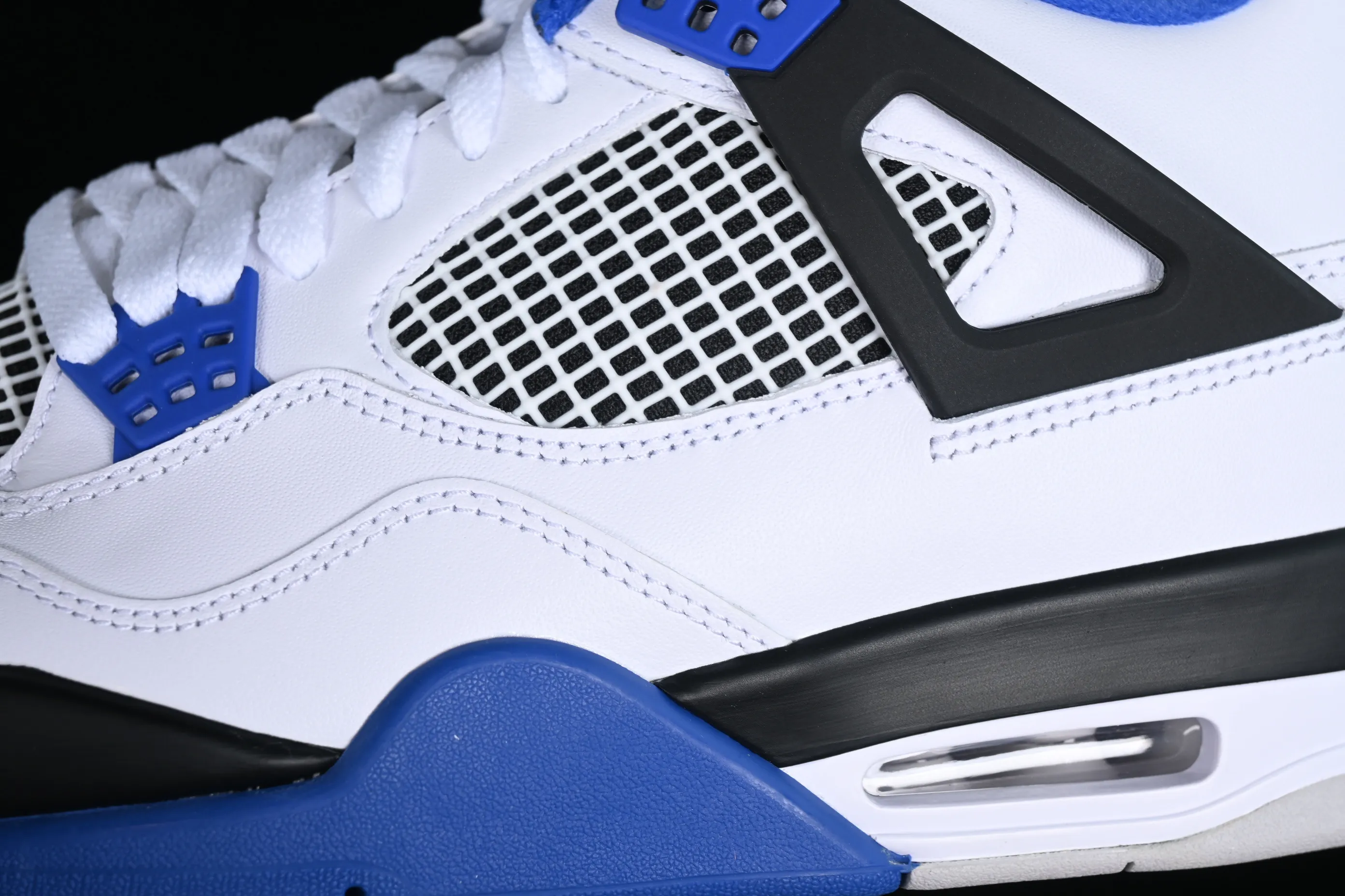 All categories Air Jordan Jordan series basketball shoes Air Jordan 4 GX foreign trade version Air Jordan 4 Retro AJ4 Joe 4 white and blue 308497-117